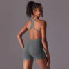 Sleeveless Yoga Romper for Pilates, Summer Workouts & Soft Movement