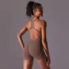 Sleeveless Yoga Romper for Pilates, Summer Workouts & Soft Movement