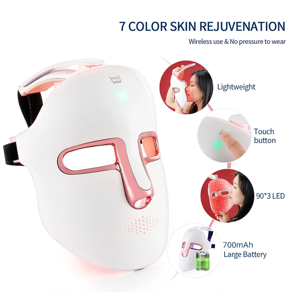 7-Color Light Therapy for Clear, Calm & Radiant Skin