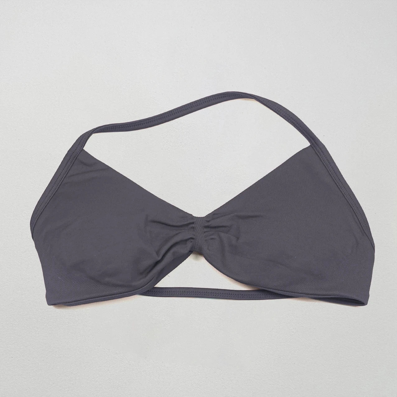 Seamless Halter Neck Padded Sports Bra for Yoga, Pilates & Everyday Comfort