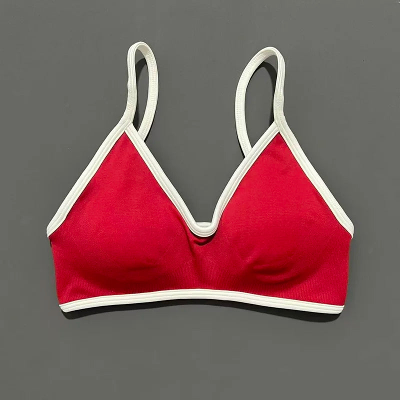 High Support Adjustable Yoga & Workout Bra for Training, Pilates & Running