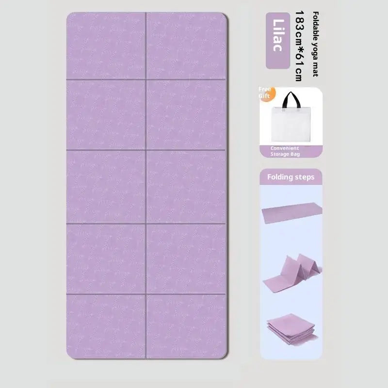Eco-Friendly TPE Non-Slip Mat for Yoga, Pilates & Daily Movement
