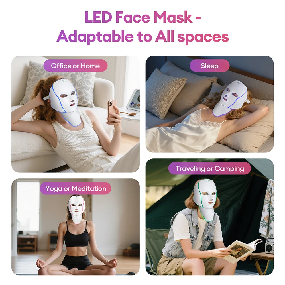 7-Color Light Therapy for Clear, Calm & Radiant Skin