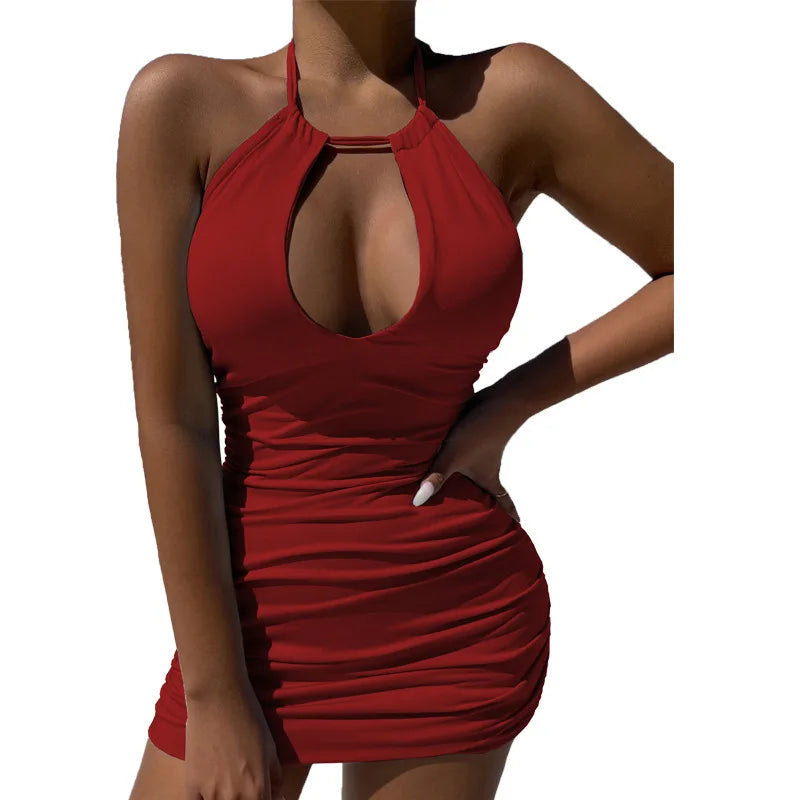 "That Girl" Summer Halter Dress