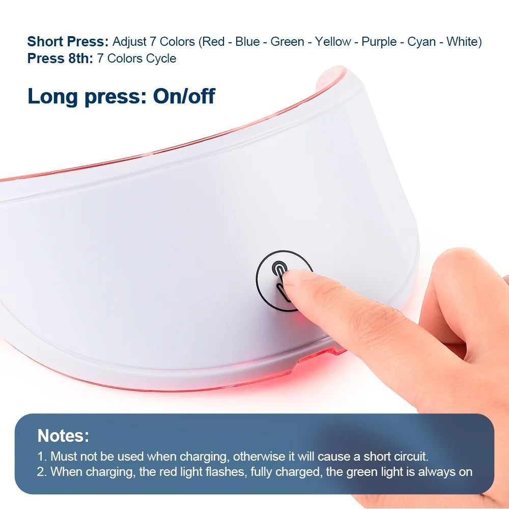 7-Color Light Therapy for Clear, Calm & Radiant Skin