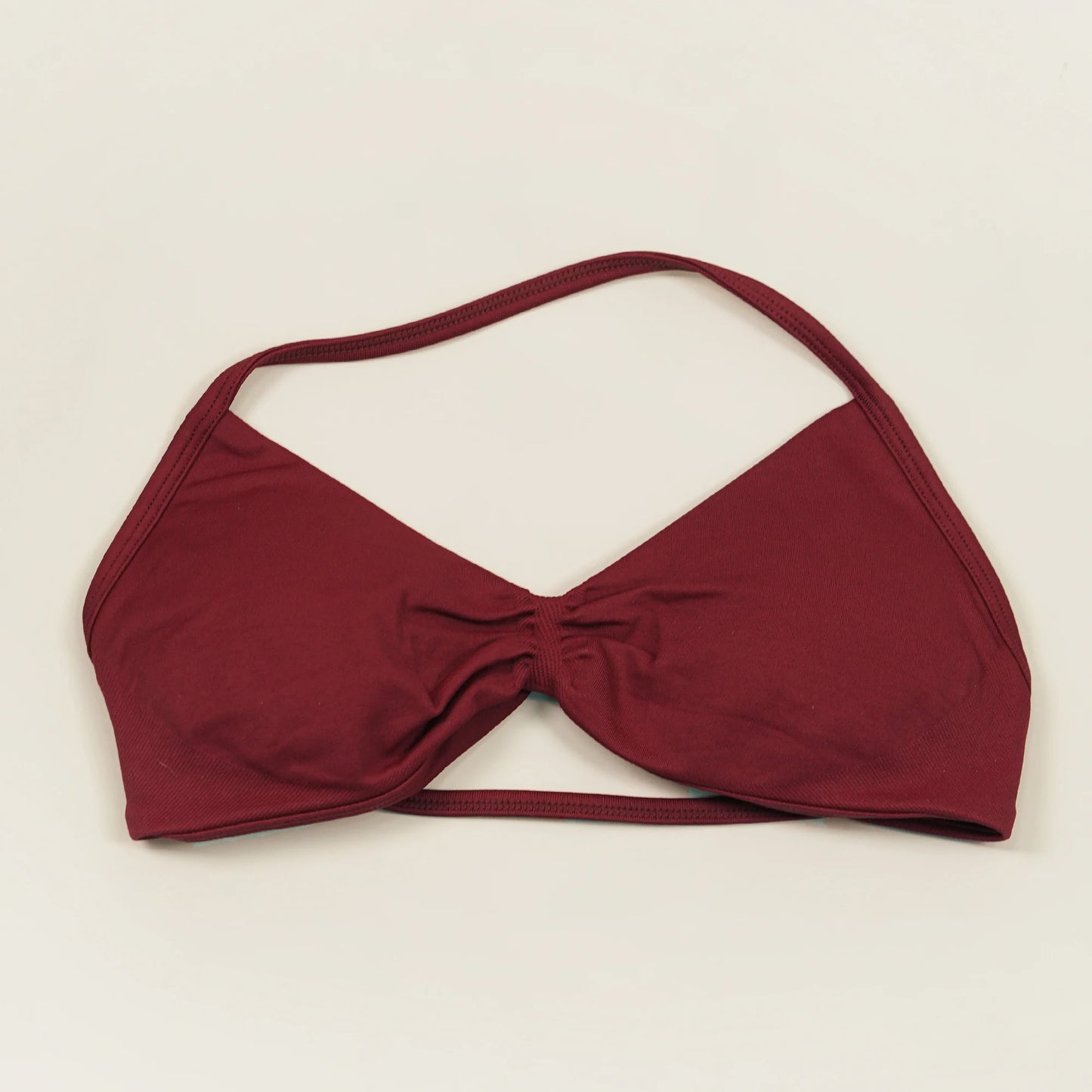 Seamless Halter Neck Padded Sports Bra for Yoga, Pilates & Everyday Comfort