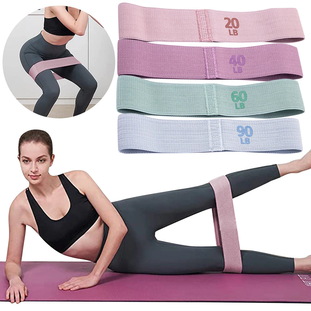 Non-Slip Resistance Band for Glute Activation, Pilates & Home Workouts