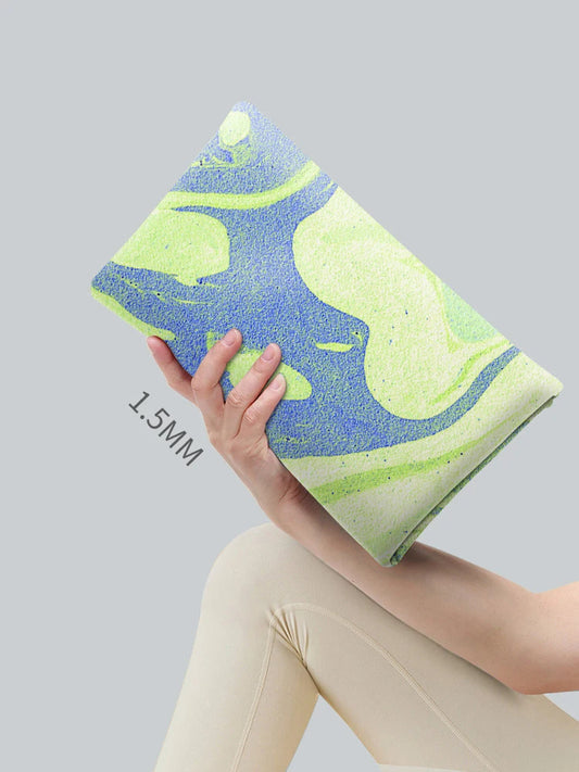 Lightweight Suede Anti-Slip Mat for Pilates, Yoga & Travel