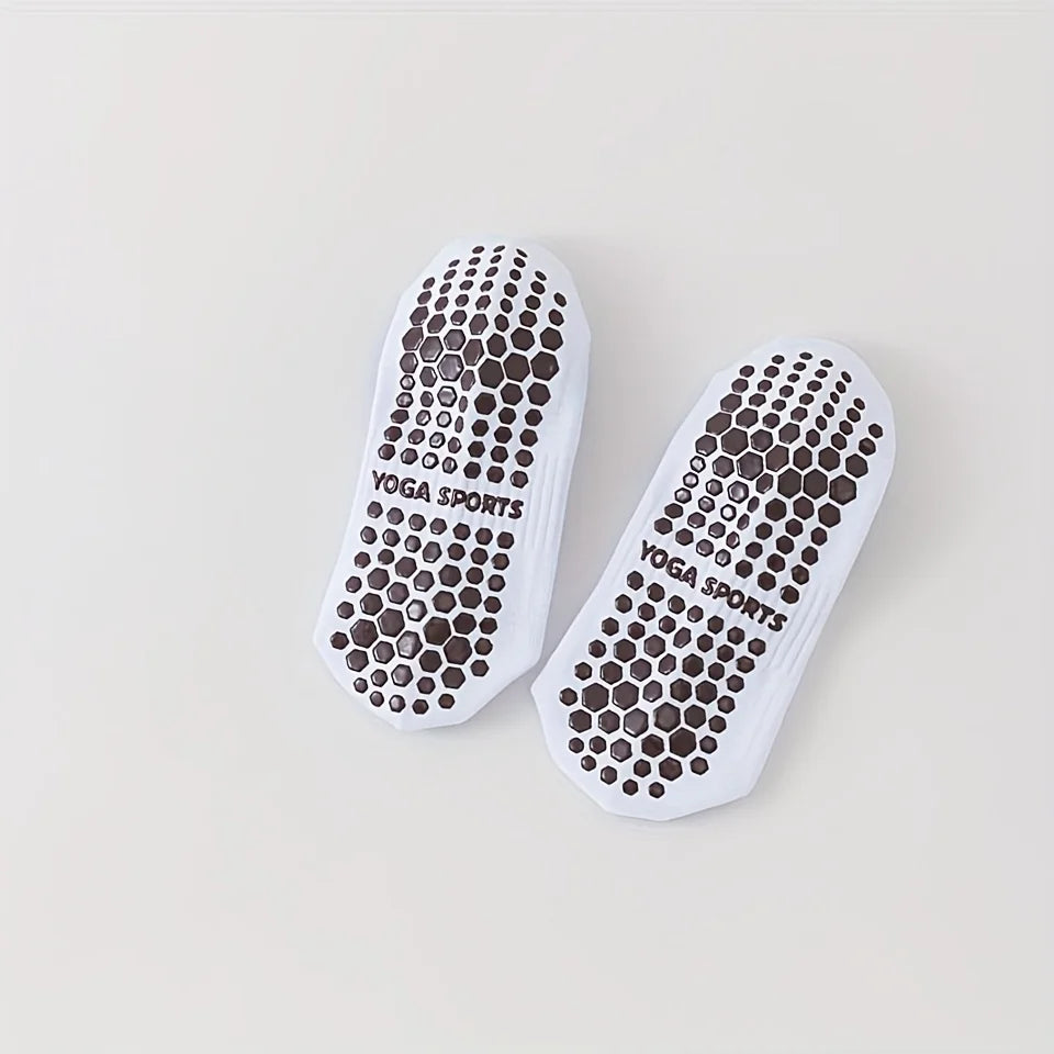 Lace Heart Embroidered Mid-Calf Socks for Pilates & Cozy Movement