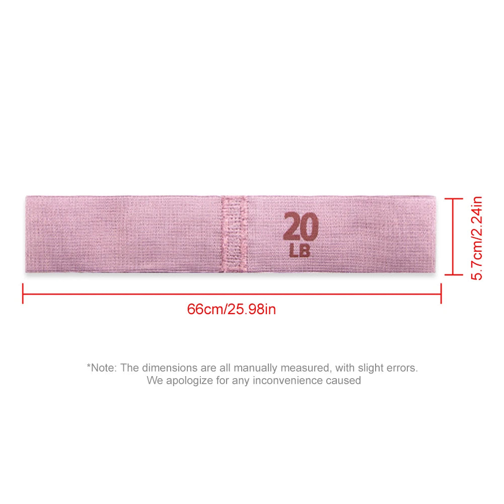 Non-Slip Resistance Band for Glute Activation, Pilates & Home Workouts