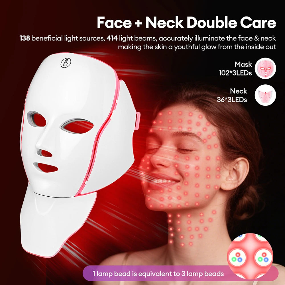 7-Color Light Therapy for Clear, Calm & Radiant Skin