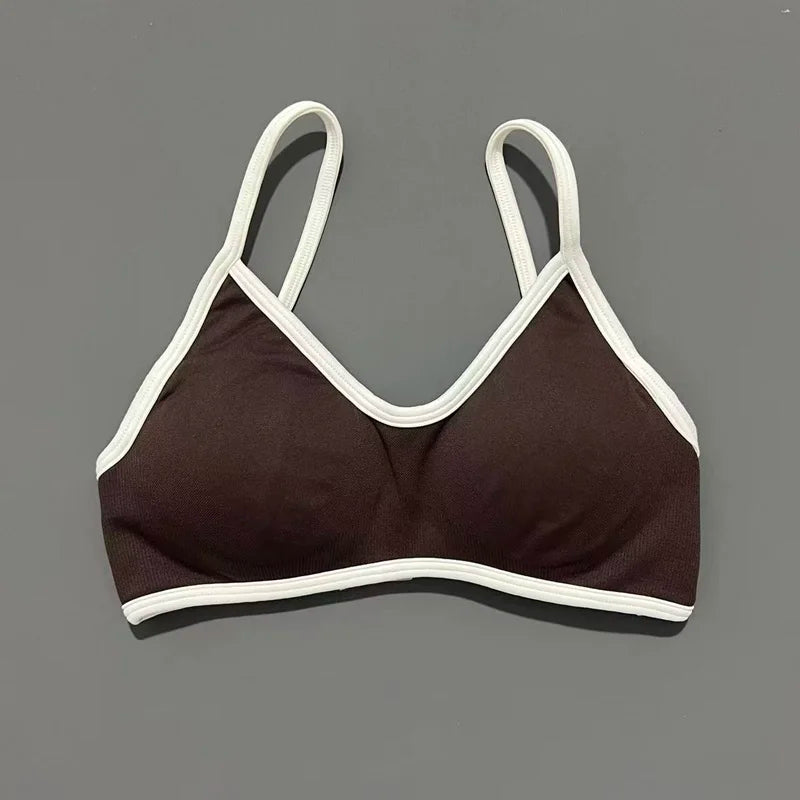 High Support Adjustable Yoga & Workout Bra for Training, Pilates & Running