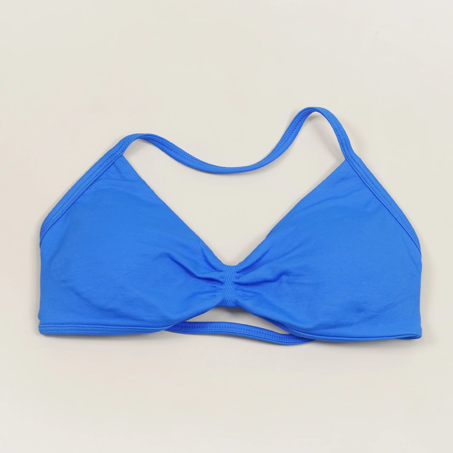 Seamless Halter Neck Padded Sports Bra for Yoga, Pilates & Everyday Comfort