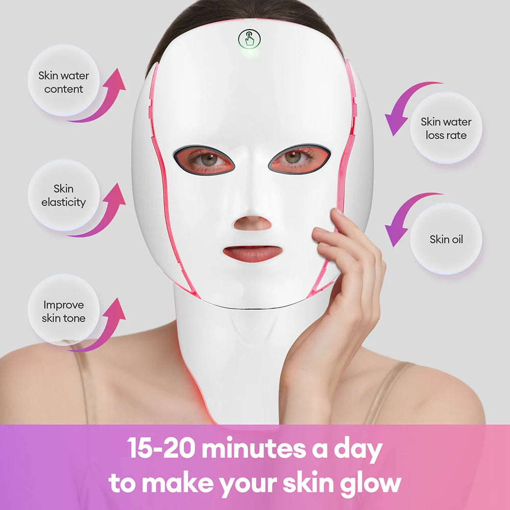 7-Color Light Therapy for Clear, Calm & Radiant Skin