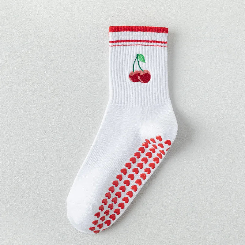 Anti-Slip Yoga & Pilates Socks for Soft, Feminine Movement