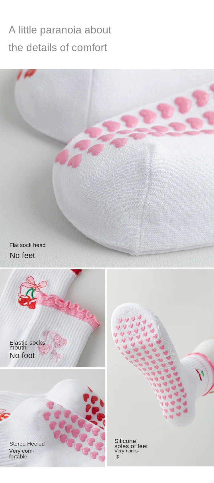 Anti-Slip Yoga & Pilates Socks for Soft, Feminine Movement