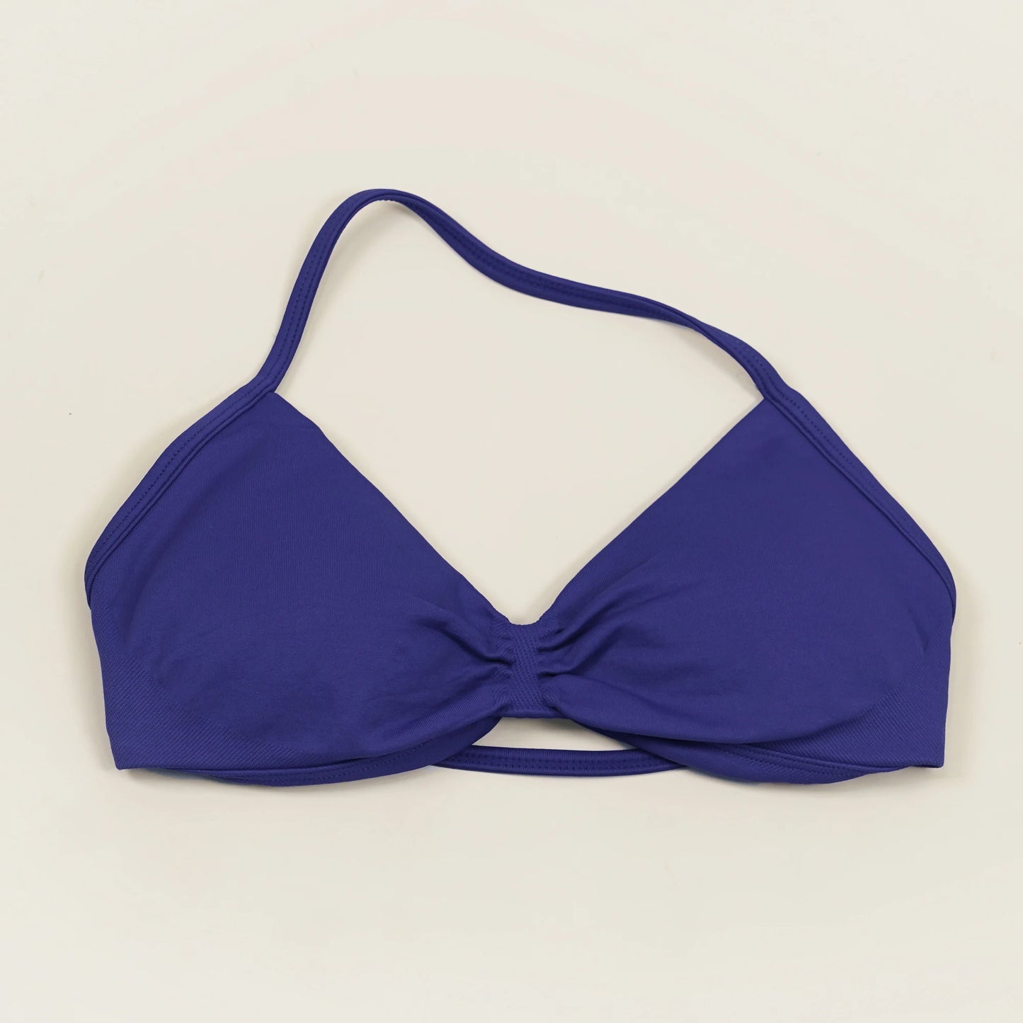 Seamless Halter Neck Padded Sports Bra for Yoga, Pilates & Everyday Comfort