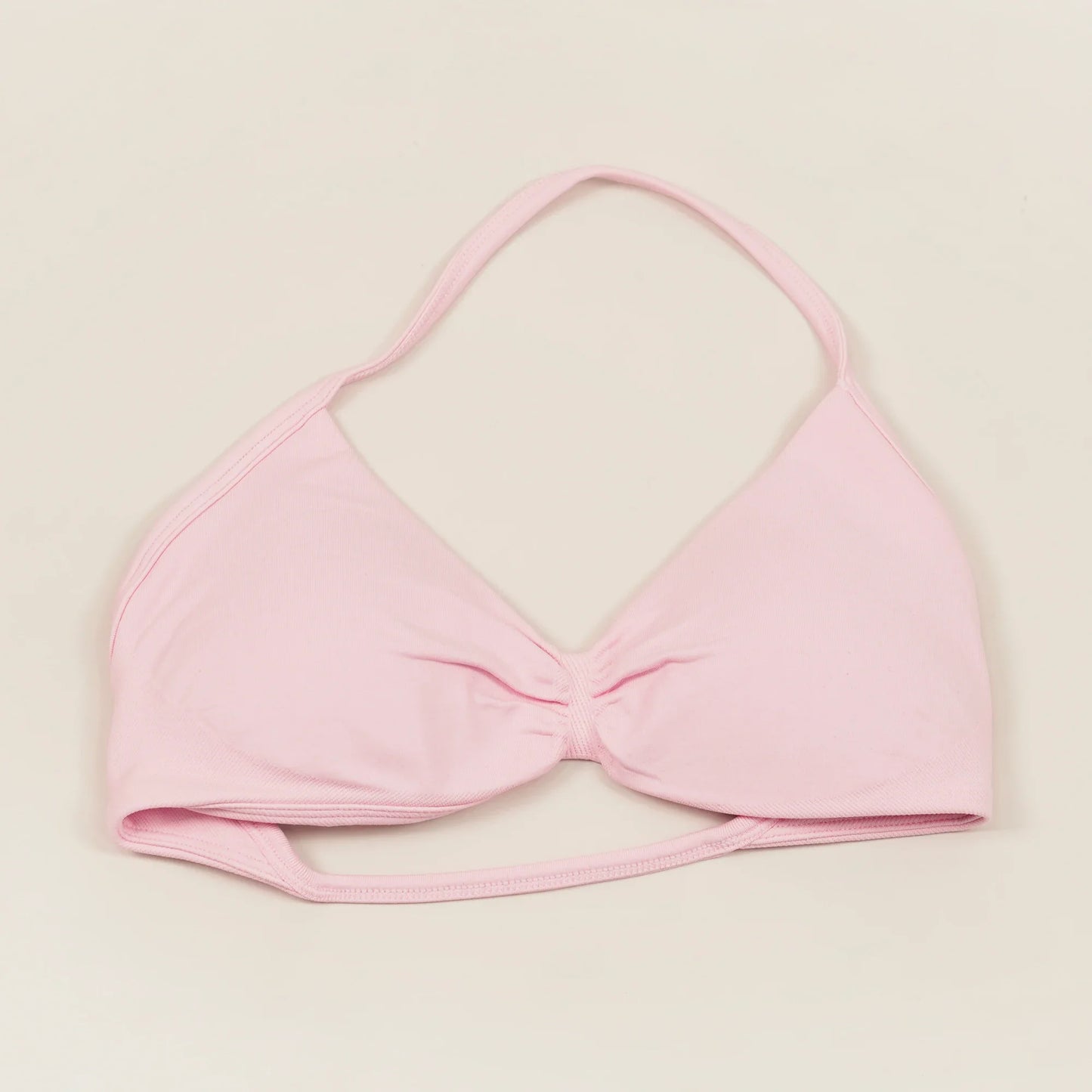 Seamless Halter Neck Padded Sports Bra for Yoga, Pilates & Everyday Comfort