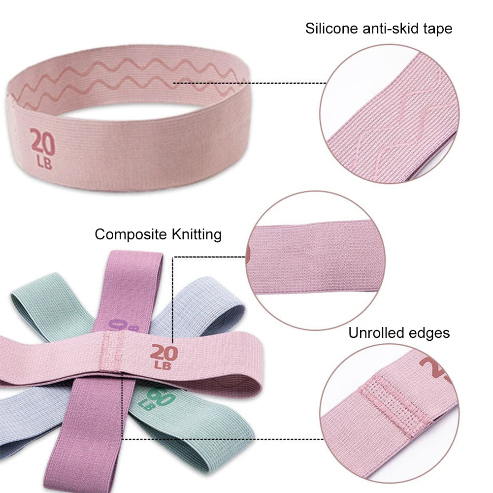 Non-Slip Resistance Band for Glute Activation, Pilates & Home Workouts