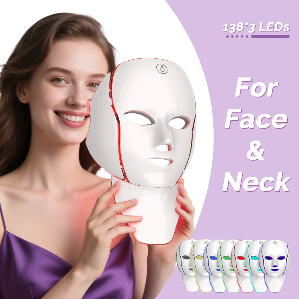 7-Color Light Therapy for Clear, Calm & Radiant Skin