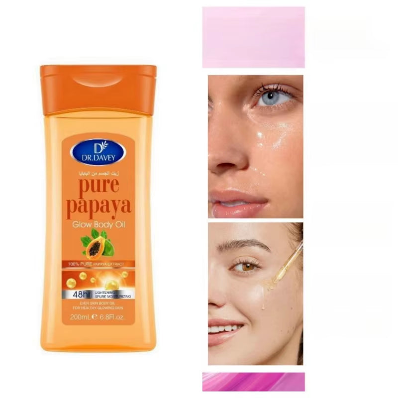 Papaya Glow Body Oil - Essential Massage and Skin Care Oil