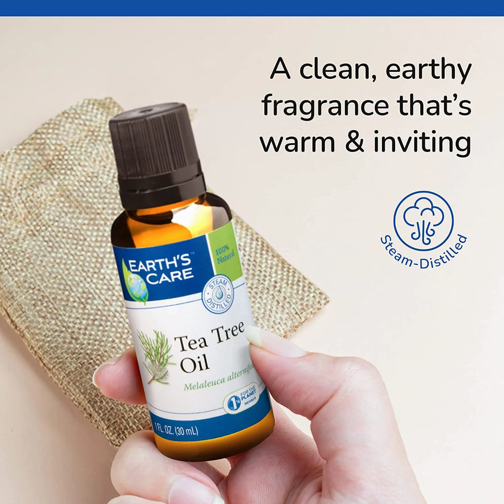 Tea Tree Essential Oil - 100% Pure and Steam Distilled - 1 Fluid Ounce